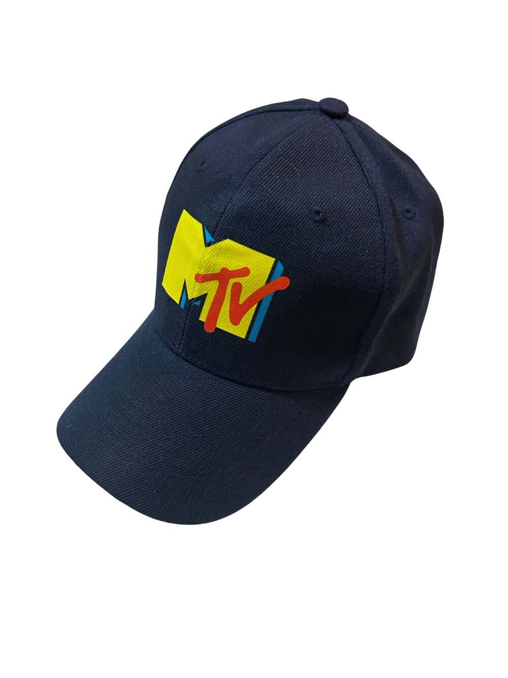MTV Classic Logo Navy Blue Baseball Cap